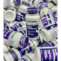 [Mẫu mới ] Viên uống Mọc tóc Natrol Biotin 10.000 mcg 100 viên - Mỹ