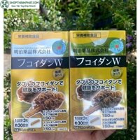 (Mẫu mới) Viên uống tăng cường hệ miễn dịch Noguchi Meiji Fucoidan W 90 viên Nhật Bản