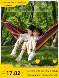 [Mẫu mới] Võng ngoài trời dành cho người lớn dày xích đu chống Rollover treo ghế bập bênh giường sâ