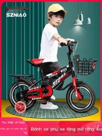 [Mẫu mới] Xe đạp trẻ em bé trai và bé gái, xe đạp trẻ em vừa và lớn 16/18/20 inch có bánh phụ cho b