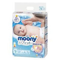 {Mẫu mới}Bỉm dán moony S84 cho bé 4-8kg