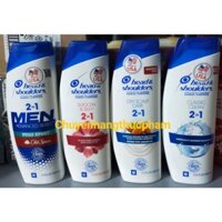 (Mẫu Mới)Dầu Gội - Xả Head & Shoulders 2 in 1 Classic Clean 400ml của Mỹ