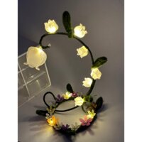 [MẪU MỚI]ĐÈN NGỦ HOA LINH LAN  - ĐÃ LÀM SẴN DÙNG LÀM QUÀ TẶNG, DECOR PHÒNG, ĐỂ BÀN, LÀM ĐÈN NGỦ