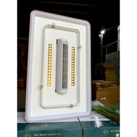 (MẪU MỚi)Đèn Quạt Ốp Trần,Quạt Điều Hoà Không Cánh Thế Hệ Mới,LED 3 Màu Sáng,Có Điều Khiển 6 Độ Gió,Bảo Hành.