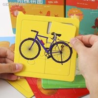 [Mẫu mới]Đồ chơi ghép hình trẻ em cao cấp bé trai và bé gái đồ chơi tập đi cho bé 2-3-4-5 tuổi 6 h