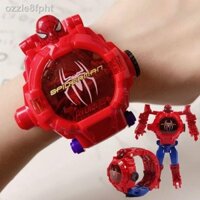 [Mẫu mới]Đồng hồ điện tử biến dạng dành cho trẻ em Kid King Kong đồ chơi sinh viên bé trai và bé g