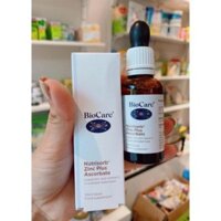 MẪU MỚI]Kẽm nước BioCare ZinC 30ml cho bé từ 3 tháng