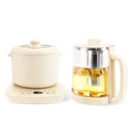 [Mẫu mới]Malata đa chức năng sức khỏe nồi hoa thủy tinh trà trà đen pha trà điện nồi cơm điện bộ nồi lẩu