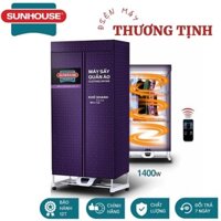 MẪU Mới_MÁY SẤY QUẦN ÁO SUNHOUSE SHD2707_1500w - hàng chính hãng