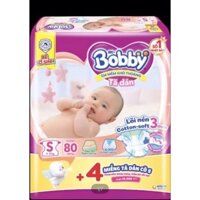 [Mẫu mới]Tã dán bobby size S