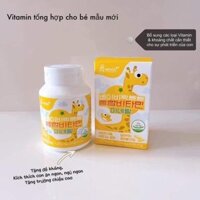 (Mẫu mới)Vitamin tổng hợp cho trẻ thực phẩm Premium Kids Multivitamin Mineral hỗ trợ phát triển chiều cao hiệu quả