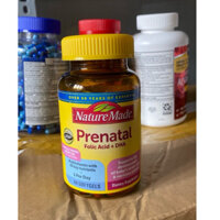 (mẫu mới)Vitamin Tổng Hợp Cho Bà Bầu_ Prenatal Multi +DHA (mẫu axit folic + dha)