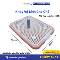 [Màu Ngẫu Nhiên] Khay Vệ Sinh Cho Chó - Khay Hướng Dẫn Chó Đi Vệ Sinh - Phù Hợp Cho Chó Dưới 8KG