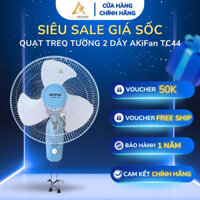 [Màu Ngẫu Nhiên] Quạt Treo Tường AKiFan TC44 – Công Suất 47W, Sải Cánh 40cm, 3 Tốc Độ Gió,Chính Hãng