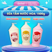Màu Ngẩu Nhiên SỮA TẮM THEBOL NƯỚC HOA chai 1kg5 siêu to siêu tiết kiệm