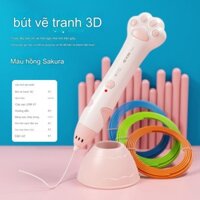 [Mẫu nhiệt độ thấp] Bút in 3D dành cho trẻ em không nóng và đồ chơi bút vẽ tranh graffiti có thể sạc lại