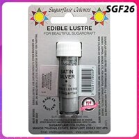 MÀU NHŨ BỘT SATIN SILVER SGF26