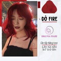 Màu Nhuộm Đỏ RED FIRE- Đỏ Lửa Dkumahair