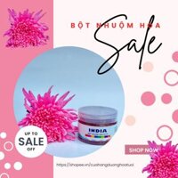 Màu nhuộm hoa tươi Ấn Độ INDIA màu hồng phấn, bột nhuộm hoa tươi 50gram pha 5L nước