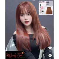 *màu nhuộm nâu cam đồng* MÀU NHUỘM TÓC THỜI TRANG THUẦN CHAY KHÔNG AMONIAC GOLDWELL TOPCHIC ZERO ( tặng kèm oxy)