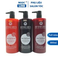 Màu nhuộm phủ bóng Hàn Quốc 800ml, thuốc phủ bóng tóc Hàn Quốc