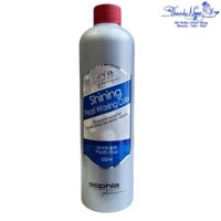 Màu nhuộm phủ mịn (bóng) Sophia Platinum Shining Pearl Waxing Colour 530ml [ TN ]