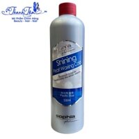 Màu nhuộm phủ mịn (bóng) Sophia Platinum Shining Pearl Waxing Colour 530ml - NK