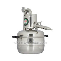 Mẫu nồi nấu rượu mini 10 lít làm lạnh ống đồng