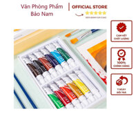 Màu Nước Acrylic Dạng Tuýp 12ml Deli Vẽ Vải Giày Tường - 12 /24 - VPP Bảo Nam