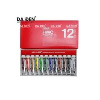 Màu Nước Holbein Artist 12 Màu 5ml (W401)