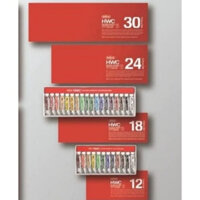 Màu nước holbein tuýp 5ml set 12, 18, 24, 30 màu