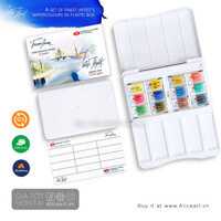 Màu Nước Nén White Nights hộp bộ 12 và 24 màu (Nevskaya Palitra)
