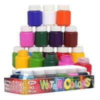 Màu Nước Sắc Xuân 12 Màu WinQ W06 Không Độc Hại