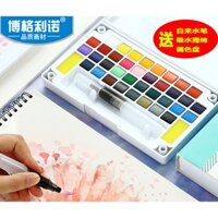 Màu nước solid water , Màu nước dạng nén