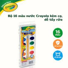 Màu nước vỉ 16 màu (tẩy rửa được) Crayola 5305552007