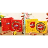 Mẫu quà Tết 2025- Bánh quy thập cẩm socola/ bơ Cosy hộp 378g