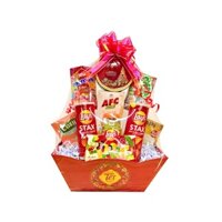 Mẫu quà Tết 2025 - Giỏ quà tết An Bình - Mẫu quà Tết Ất Tỵ