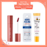 [Màu RD03] Combo Son Nước Lì A'PIEU JUICY PANG TINT