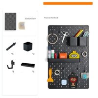 Mẫu sẵn decor pegboard NB132 A7 kích thước 36*56*5mm