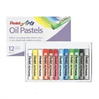 Màu sáp dầu Pentel đủ loại - 12 màu