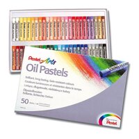 Màu Sáp Dầu Pentel, Oil Pastels, Sáp màu - 12 Màu
