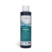 Màu siro thực phẩm xanh Teal 210g.