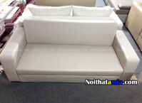Mẫu sofa văng da nhỏ đẹp giá rẻ tại Hà Nội AmiA SFD172