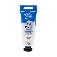 Màu Sơn Dầu MONT MARTE Tuýp- MONT MARTE OIL PAINT 75 ML - Zinc White