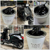 Màu Sơn Đen Bóng 1K-002 (Mới) Cao Cấp ( Sơn Oto Xe Máy )