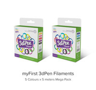 Màu thay thế cho bút vẽ 3D myFirst 3D Pen Make, Cold Color (FP3301AC-CC01)