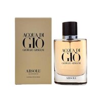 Mẫu thử nước hoa chính hãng Giorgio Armani Acqua di giò absolu 10ml (vàng)