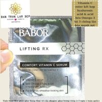 mẫu thử serum vitamin C cho da nhạy cảm Dr Babor LIFTING RX Comfort Vitamin C Serum 2ml
