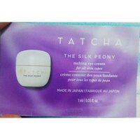 mẫu thử Tatcha The Silk Peony Melting Eye Cream 1ml