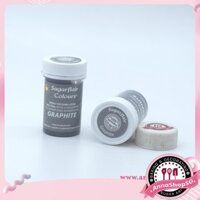 MÀU THỰC PHẨM DẠNG PASTE SUGARFLAIR 25g- GRAPHITE